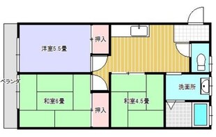 メイプルハイツの物件間取画像